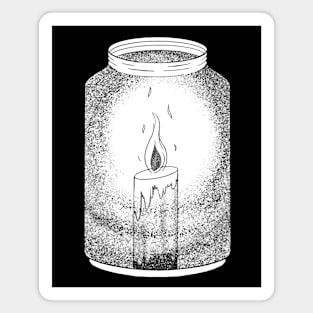 Candle Jar Magnet